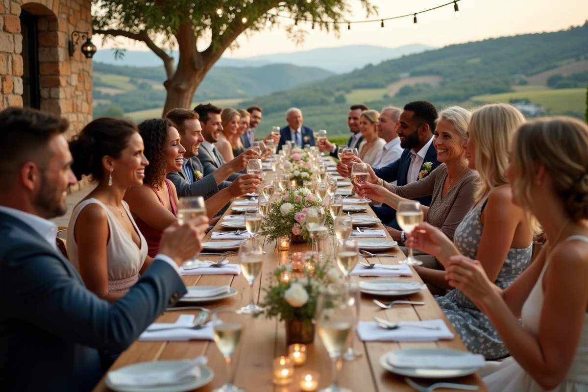 Groupe d invités lors d